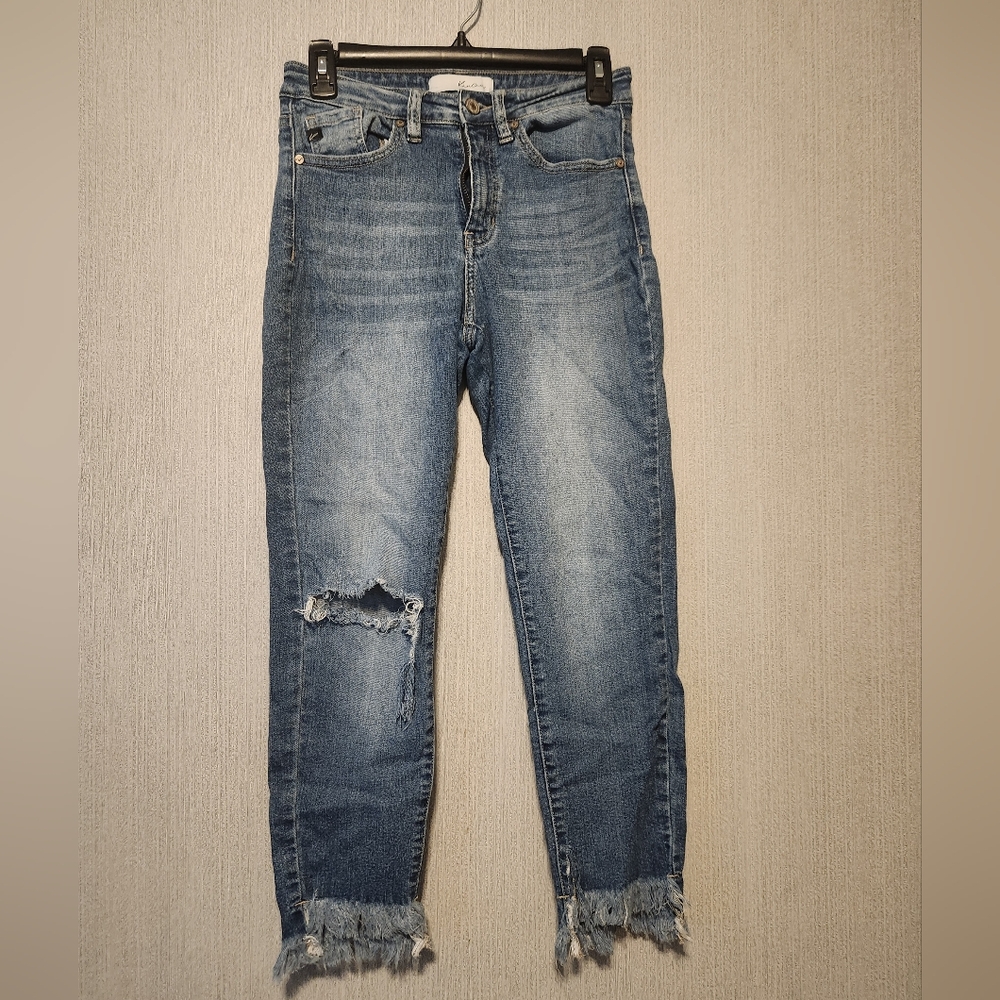 KanCan cropped ankle jeans Size 5/26